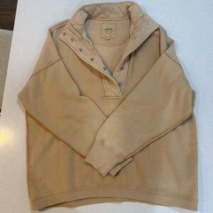 Aerie Tan Women's Pullover Sweatshirt